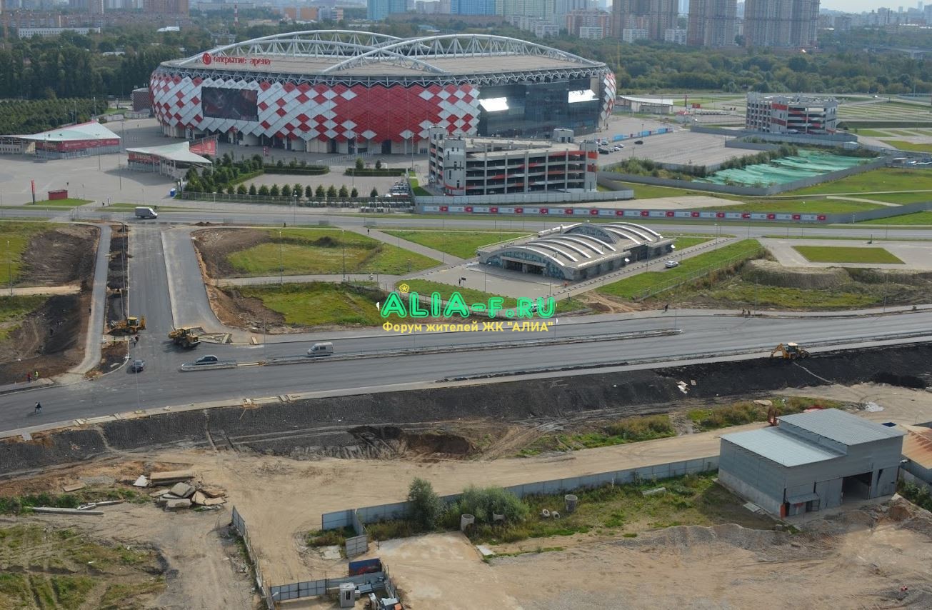 Тушино 2018 внутриквартальные дороги 18.09.2020 фото от Feriki.JPG