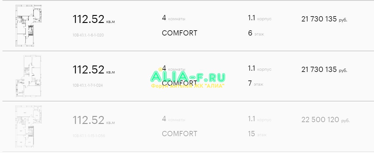 АЛИА 10 В цены 1.1 четырехкомнатные 23.09.2020.JPG