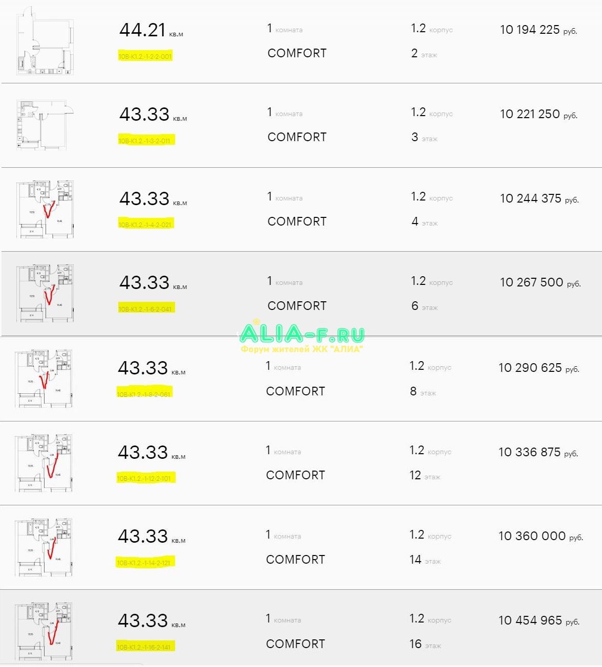 АЛИА 10 В цены 1.2 43,33 23.09.2020.JPG