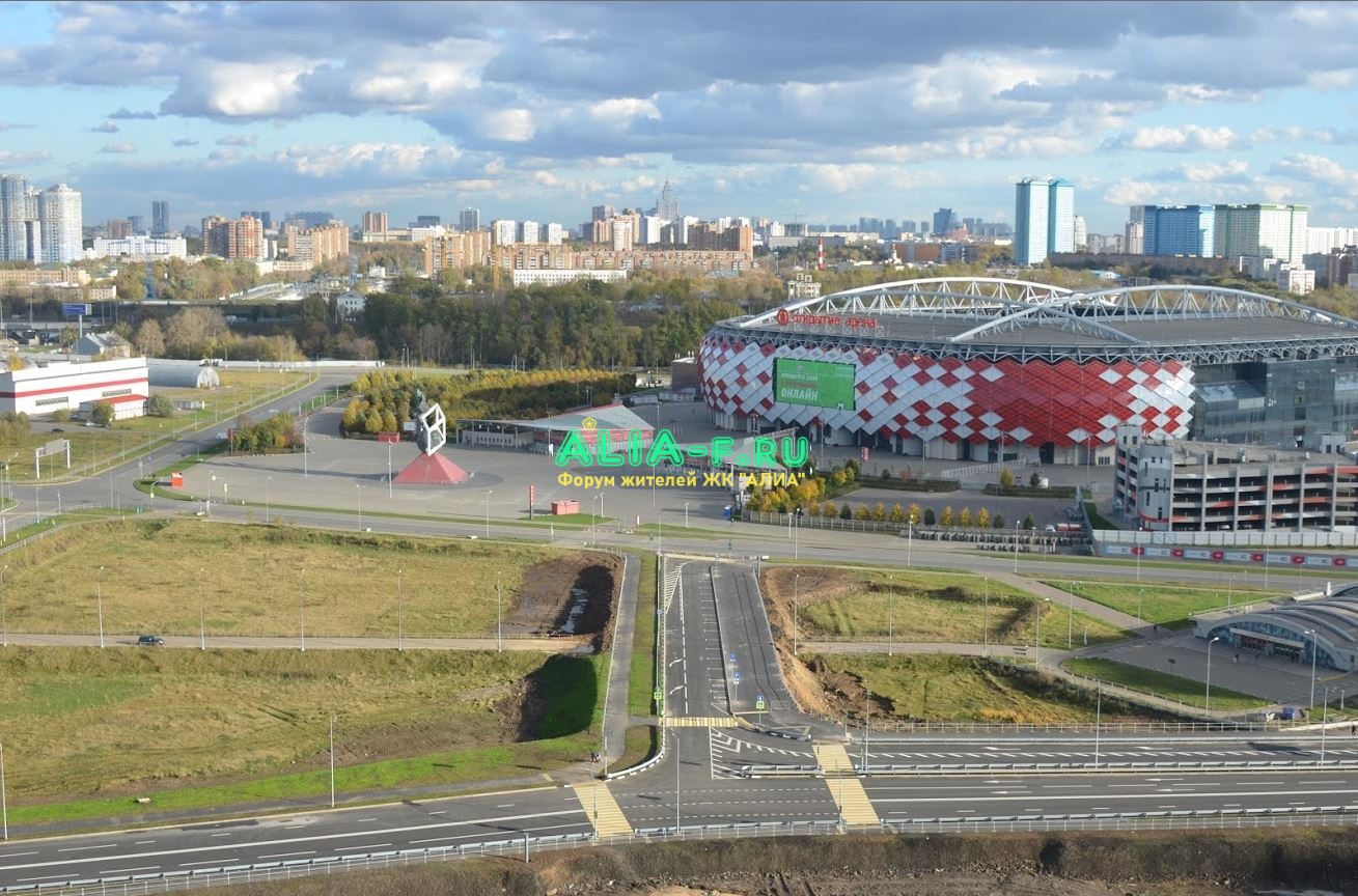 Тушино 2018 внутриквартальные дороги 15.10.2020 фото от Feriki.JPG